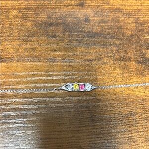 Peas in a Pod Bracelet with Multicolor Gemstones